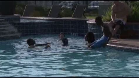 Woman Saves Boy Drowning In Apartment Pool