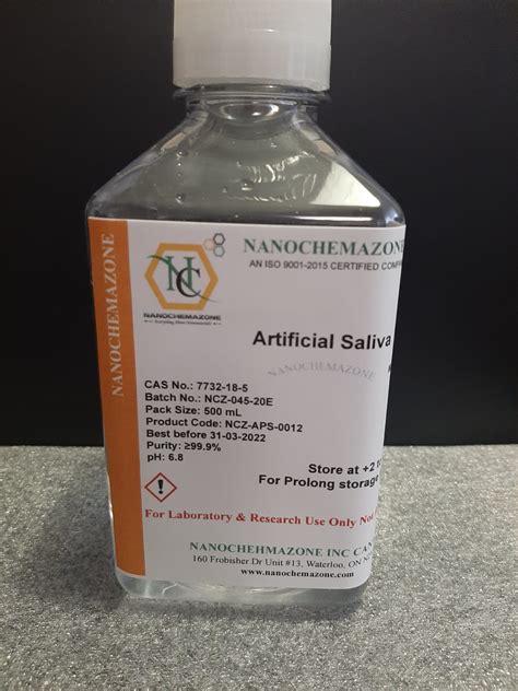 Artificial Saliva Low Price Synthetic Saliva Composition Nanochemazone