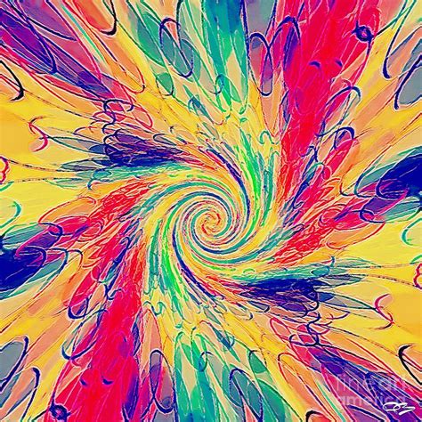 Psychedelic Multi Colour And Trippy Art Experience Digital Art By