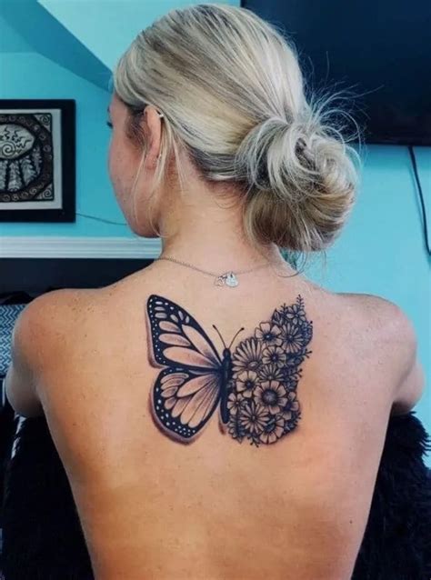 50 Beautiful Butterfly Back Tattoos And Their Meaning Beautyhacks4all