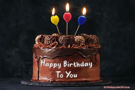 What's the best way to say happy birthday? Animated Candles GIFs Birthday Cakes With Name Edit