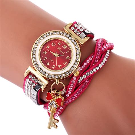 hot beautiful fashion bracelet watch ladies watch round bracelet watch 332510 in women s watches