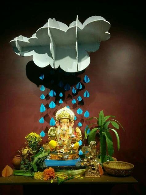Decoration Themes For Ganesh Festival Blog 36 Best 70 Ganpati