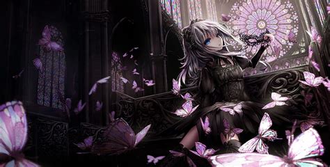 Awesome Gothic Anime Girl Collection Anime Gothic Pc Hd Wallpaper