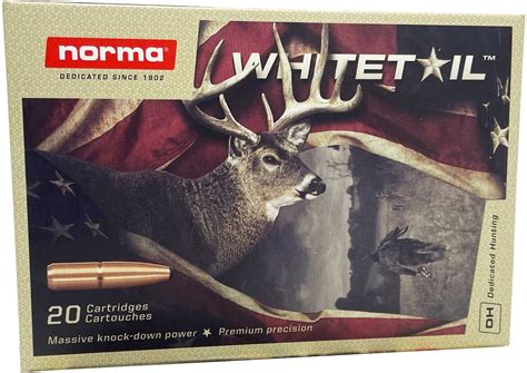 Norma Whitetail Ammo 30 06 Sprg 150gr Sp 20rds Box Reliable Gun