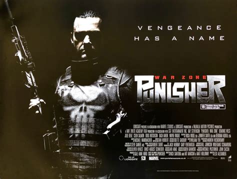 Original Punisher War Zone Movie Poster Vigilante Ray Stevenson