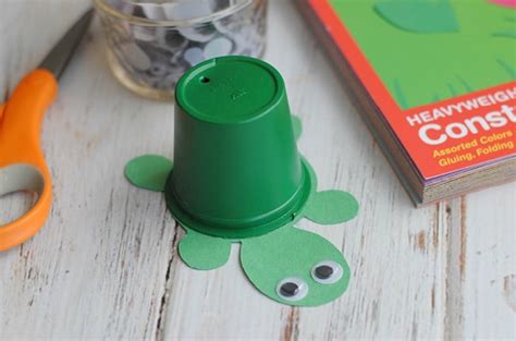 Upcycled K Cup Turtle Craft Craft Create Cook