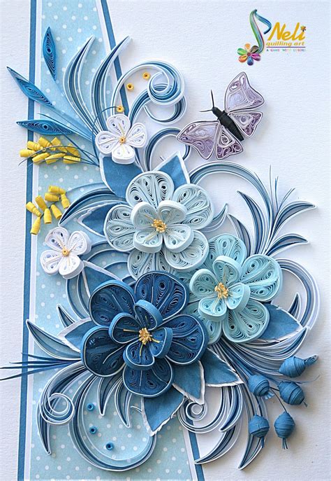 Neli Quilling Art Neli Quilling Paper Quilling Flowers Paper Quilling