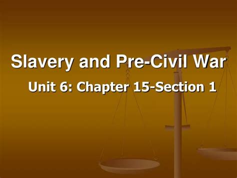 Ppt Slavery And Pre Civil War Powerpoint Presentation Free Download Id 314982