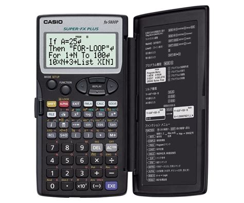 Calculadora Programable Casio Fx P Calculadora Programable Ecuaciones Calculadora