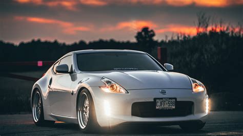 Nissan 370z Nissan Car Sports Car White 4k Hd Wallpapers Hd