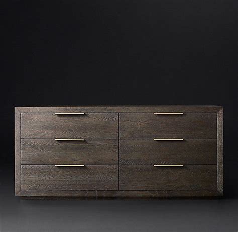 Check spelling or type a new query. RH Modern | Machinto 6-Drawer Low Wide Dresser | Modern ...