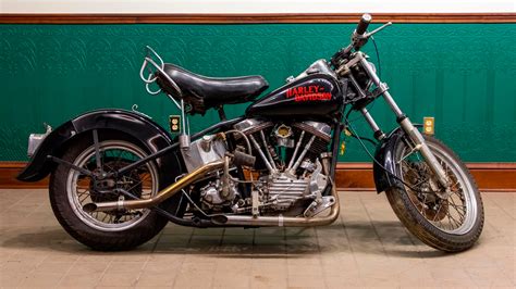 1953 Harley Davidson Panhead Rigid Classiccom