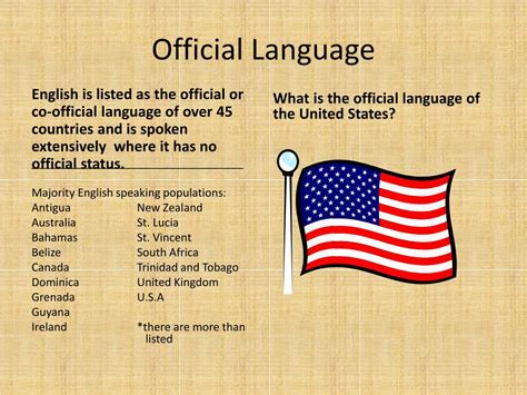 Official Language