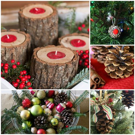 Natural Christmas Decor Ideas Aka Free Christmas Decorations