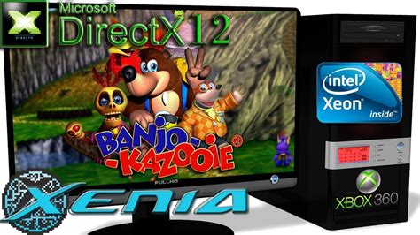 Xenia Dx12 100 Ml Xbox 360 Banjo Kazooie Banjo Tooie Gameplay