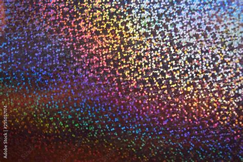 Abstract Holographic Texture Background Shiny Rainbow Hologram Paper