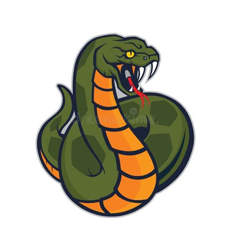 Viper Snake Mascot Stock Illustrations 2854 Viper Snake Mascot Stock