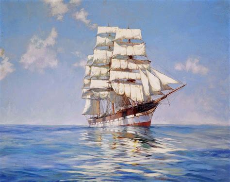 Творчество Montague Dawson Sailing Ships Art Sailing Ships Boat
