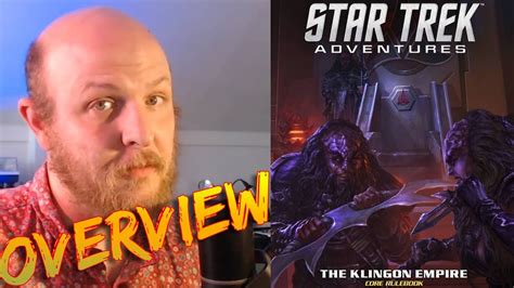 Star Trek Adventures Klingon Empire Book Overview Youtube