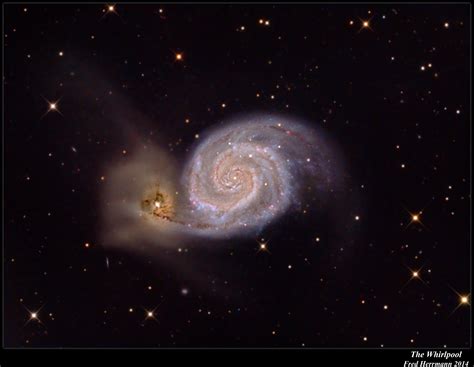Whirlpool Galaxy M51 2014 Astronomy Magazine