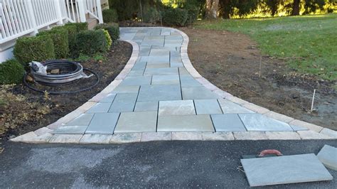 Custom Stoneworks And Design Inc Flagstone Walkway In Ellicott City Md