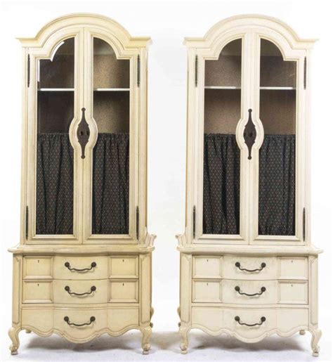 Maybe you would like to learn more about one of these? A Pair of Display Cabinets, Height 80 1/2 x width 35 - Jan ...