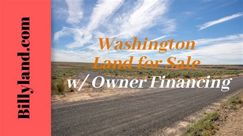 Washington Land For Sale 40 Acres Grant County Owner Financing Youtube