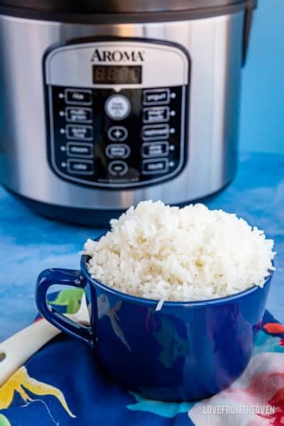 Aroma Rice Cooker Instructions Recipe Love From The Oven