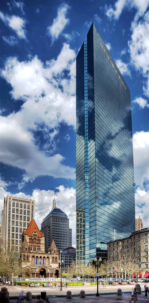 Check out the moving to boston wiki for residency resources and user tips. John Hancock Tower | Architect Magazine