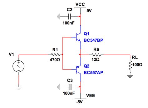 Push Pull Class A Power Amplifier