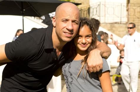 Vin Diesel Daughter Vin Diesel And God Daughter Celebs Rip Paul Walker Vin Diesel