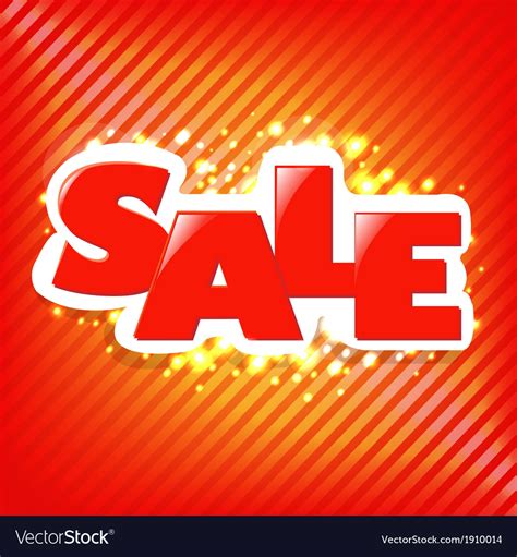 Sale Poster Background Royalty Free Vector Image