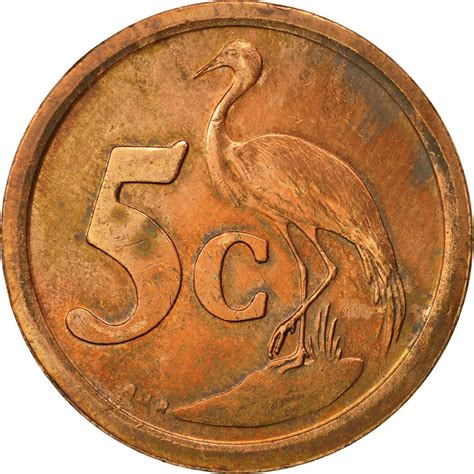 Five Cents 1993, Coin from South Africa - Online Coin Club