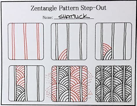 This content is accurate and true to the best of the author's. Tutorial : How to Draw the Zentangle Pattern Shattuck | Always Choose the Window Seat