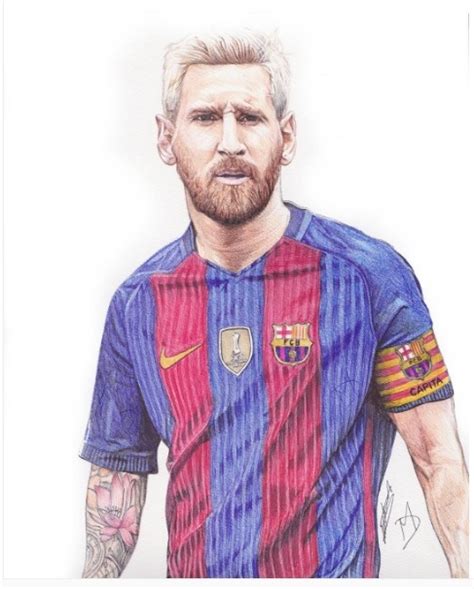 Como Dibujar A Messi