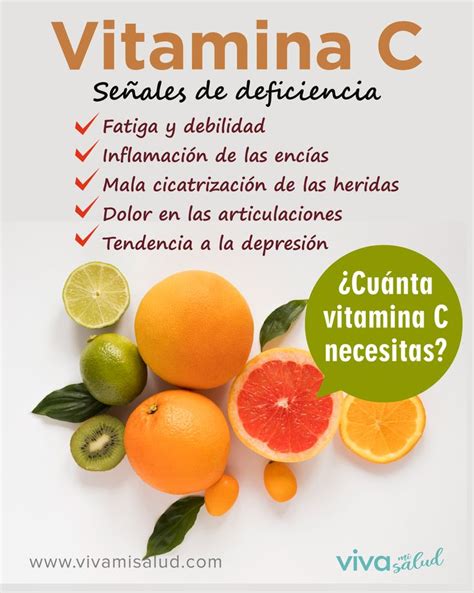 Por qué es importante la vitamina C Guía de nutrición Frutas y