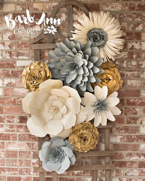 10 Wall Flower Decoration Ideas