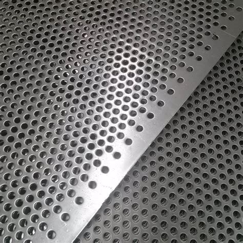1mm Hole Galvanized Stainless Steel Perforated Metal Mesh Sheet