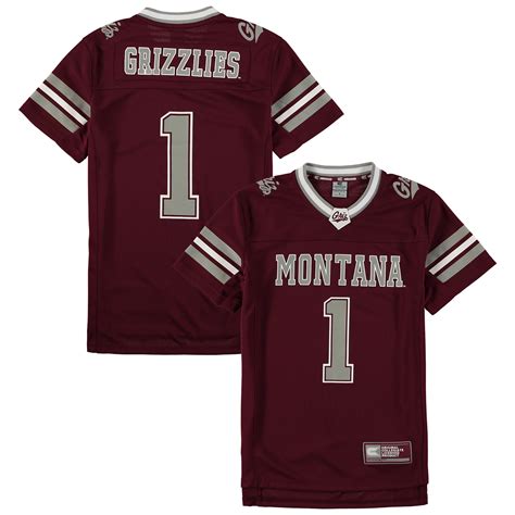 Montana Grizzlies Colosseum Hail Mary Ii Football Jersey Maroon