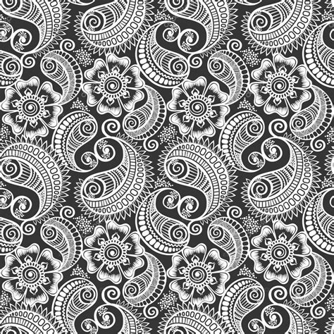 Background patterns in css using pattern.css. Seamless elegant paisley pattern — Stock Vector © OlgaLIS ...