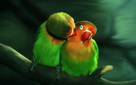 Love Birds Wallpapers For Desktop Wallpaper Cave