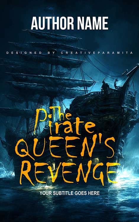 The Pirate Queen S Revenge Premade Book Cover