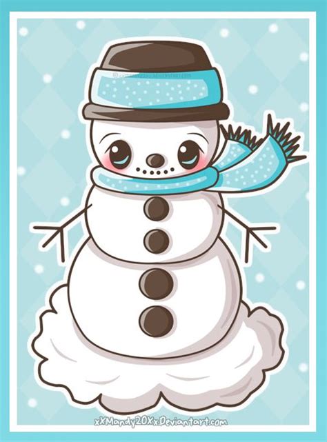 Snowman By Xxmandy20xx On Deviantart Snowman Art Tinkerbell