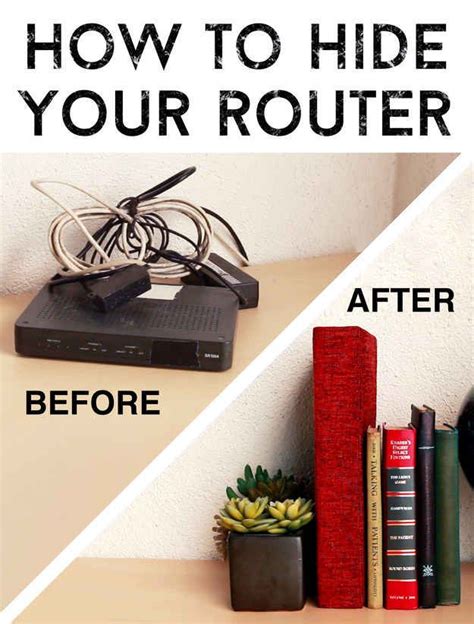 Heres How To Hide Your Router In The Chicest Way Probably One Of The