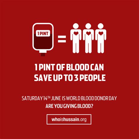 Who Is Hussain On Twitter Just One Pint Of Blood Can Save Up To