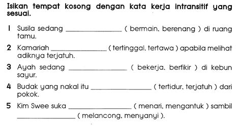 Jawi tahun 4 kedudukan hamzah. MARILAH BELAJAR BERSAMA-SAMA: LATIHAN