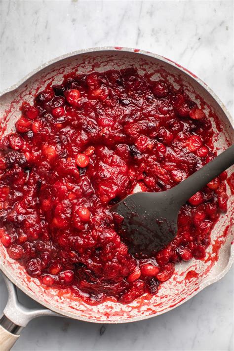 healthy cranberry sauce low sugar vegan frommybowl 3 from my bowl