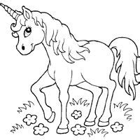 Visit our collection to download Unicorn coloring pages for kids