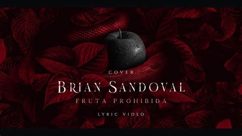 Fruta Prohibida Ana Bárbara Cover Por Brian Sandoval Youtube
